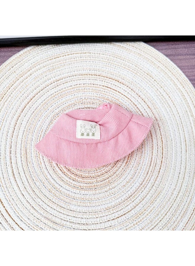 17cm Doll Clothes Set (No Doll), 3 Pieces Dress Outfit Set for 6.7inch Doll Suit, Fashion Chic Hat & Clothes Accessories for 1st/2nd/3rd Gen Doll Play (pink) - Image 5