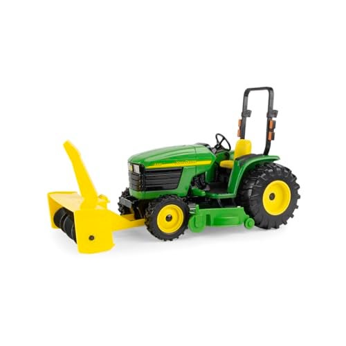 John Deere 116 4410 with Mower Deck and Snow Blower Toy LP83254 - Image 1