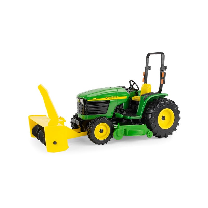 John Deere 116 4410 with Mower Deck and Snow Blower Toy LP83254 - Image 3