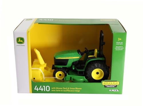 John Deere 116 4410 with Mower Deck and Snow Blower Toy LP83254 - Image 5