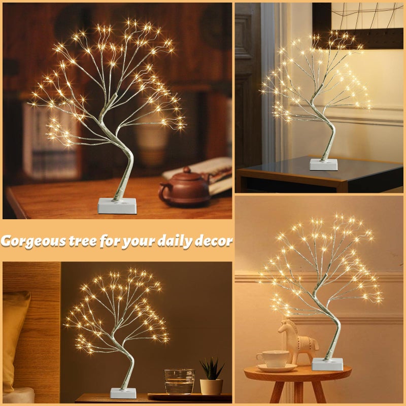 PEIDUO Fairy Light Tree, 108 LED Lighted Trees for Decoration Inside, Christmas Tree with 9 Modes & Timer, Fairy Light Spirit Tree for Home Indoor Christmas Decoration - Image 3