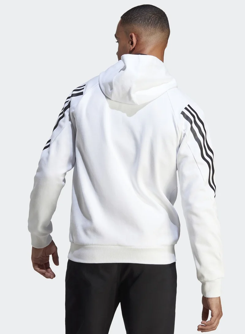 Adidas 3 Stripe Future Icons Hoodie