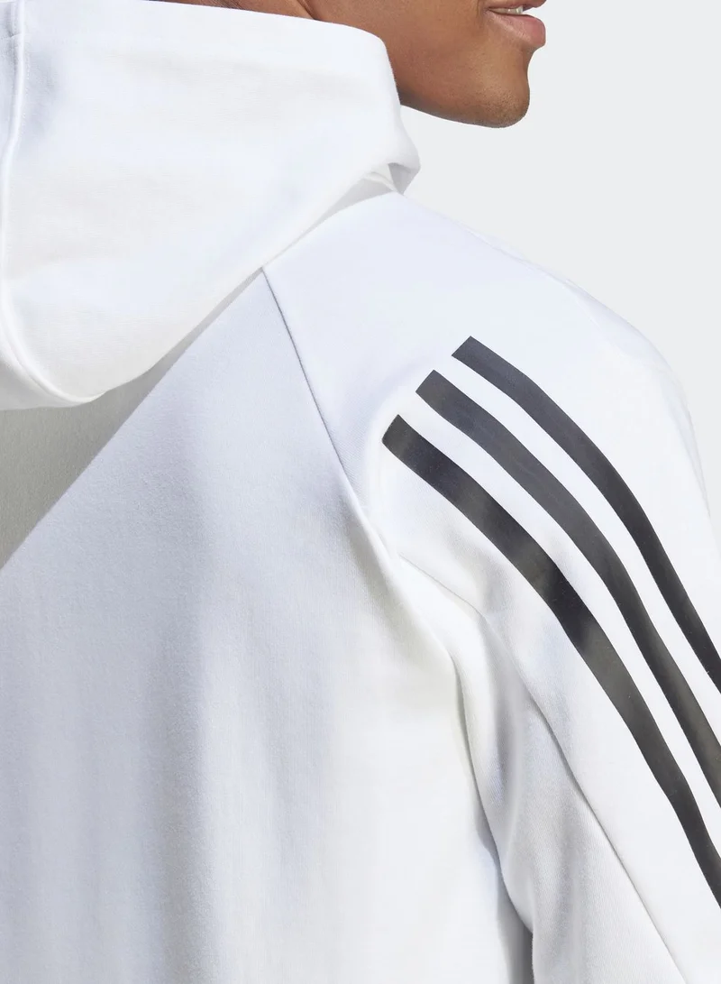 Adidas 3 Stripe Future Icons Hoodie