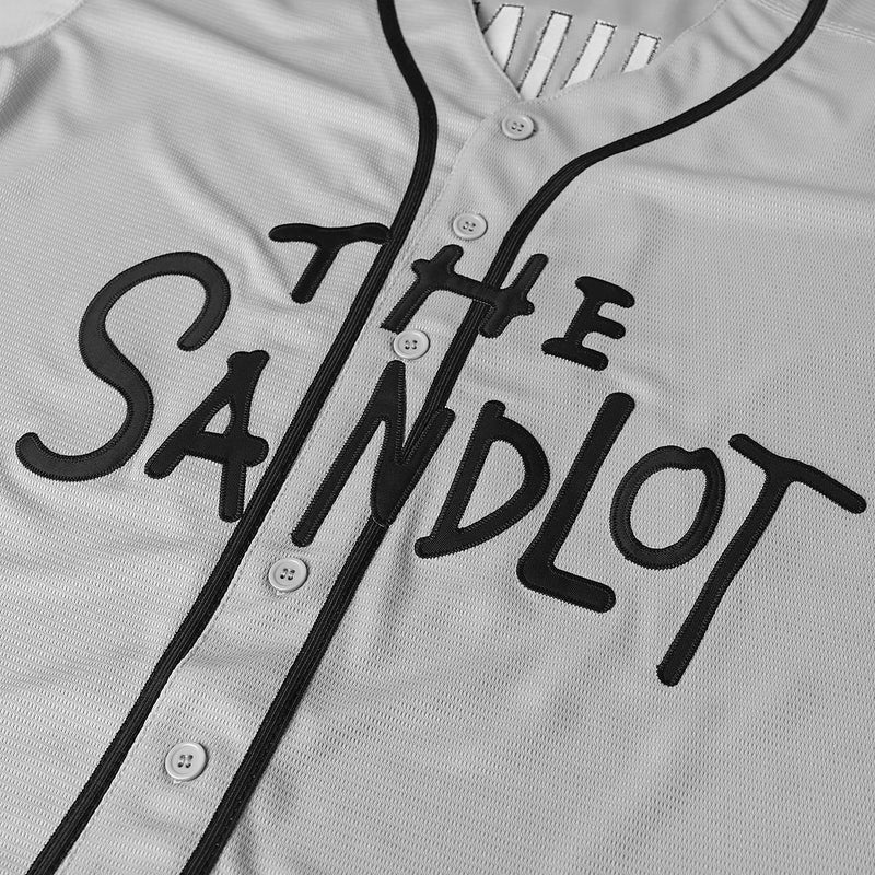 JKNAKN The Sandlot Benny The Jet Rodriguez Michael Squints Palledorous Alan Yeah-Yeah McClennan Bel Air 3D Print Baseball Jersey (XXX-Large, 11-Grey) - Image 4