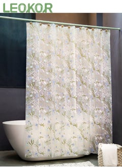 LEOKOR Waterproof and Moisture-proof Shower Curtain EVA Partition Curtain for Bathroom  - Image 1