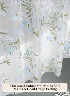 LEOKOR Waterproof and Moisture-proof Shower Curtain EVA Partition Curtain for Bathroom  - Image 4