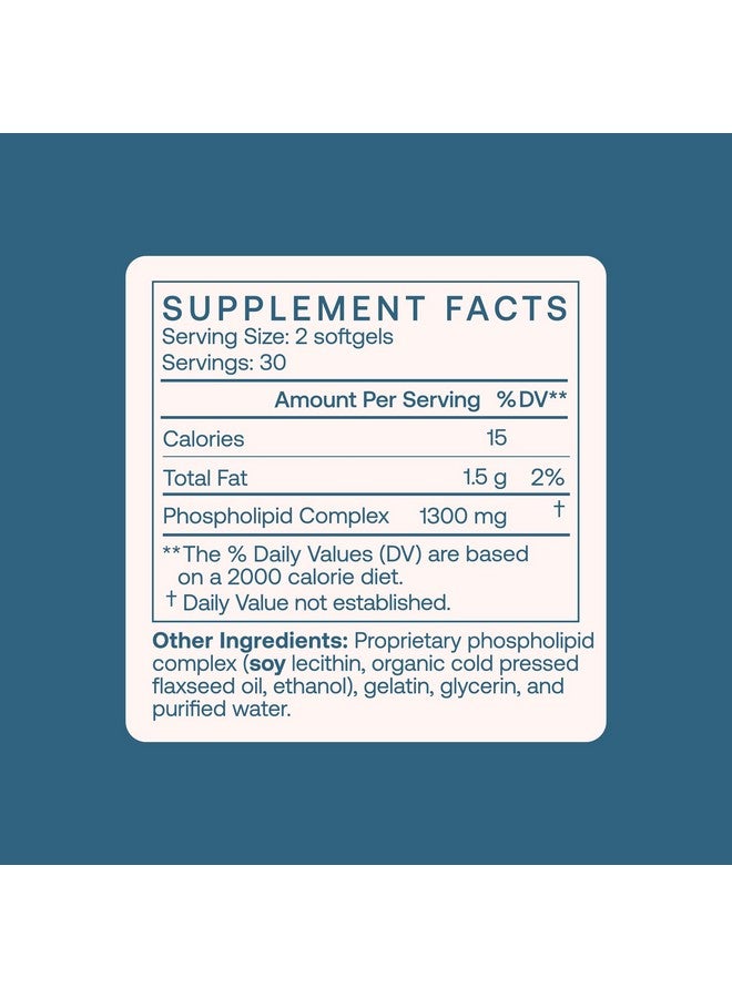 BodyBio PC - Phosphatidylcholine for Mental Clarity, Healthy Aging, Cellular Repair, and Gentle Daily Detoxification - 60 Softgels - Image 4