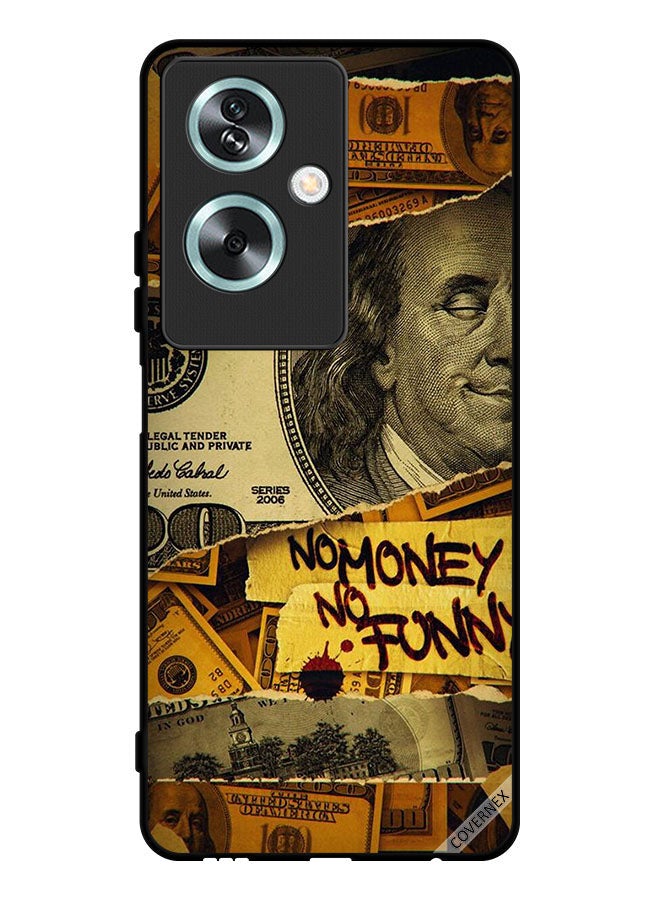 Covernex Protective Case Cover For Oppo A79 Money No Funny - Image 1