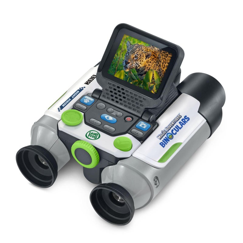 LeapFrog Magic Adventures Binoculars with Screen Capture Night Vision for Kids Ages 4 and up White - Image 4