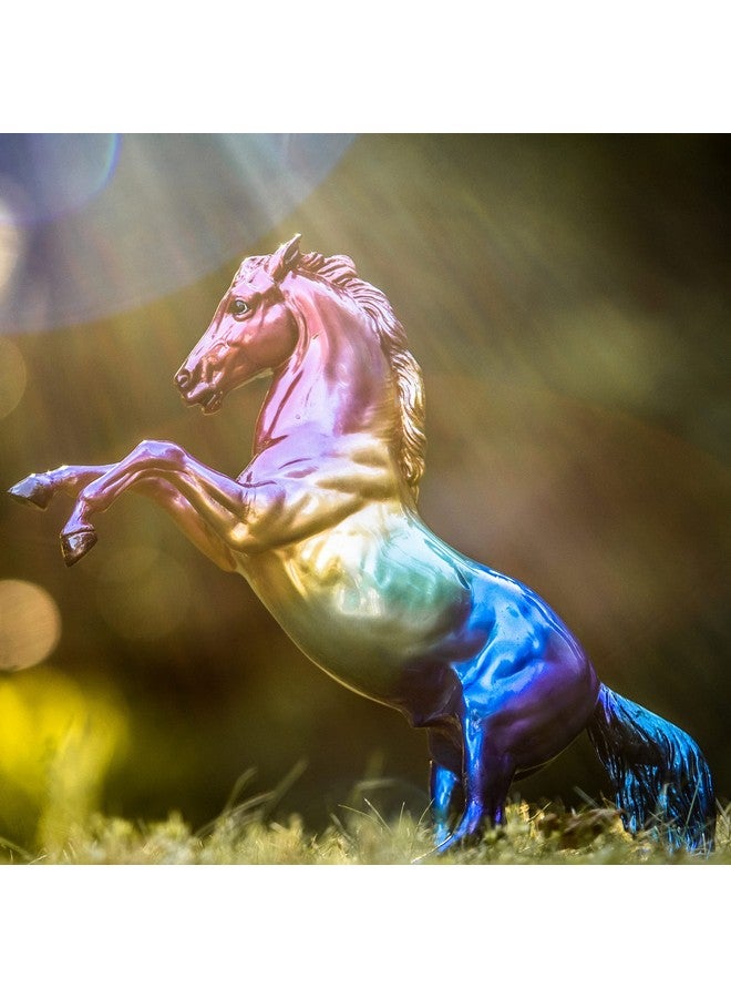 Breyer Breyer Horses Traditional Series Limited Edition | Jewels Rainbow Decorator | Horse Toy Model | 11.5" x 9" | 1:9 Scale Horse Figurine | Model #1866 - Image 4
