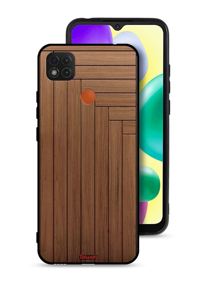 Tolwak Xiaomi Redmi 9C Protective Case Cover Door Pattern - Image 1