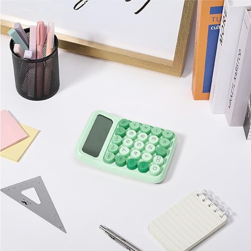 Mr. Pen- Mechanical Switch Calculator, 12 Digits, Large LCD Display, Green Calculator Big Buttons - Image 5