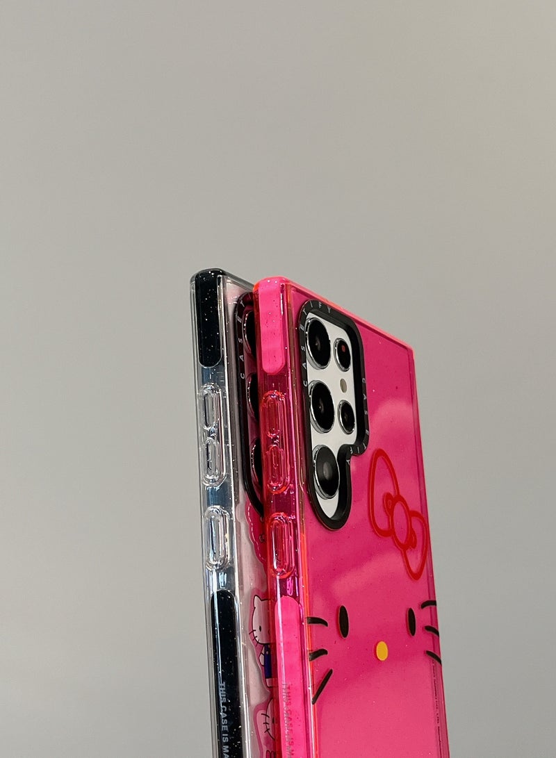 كاستيفي سحر مميز: حافظة سامسونج جالاكسي S23 الترا "Hello Kitty". - Image 4