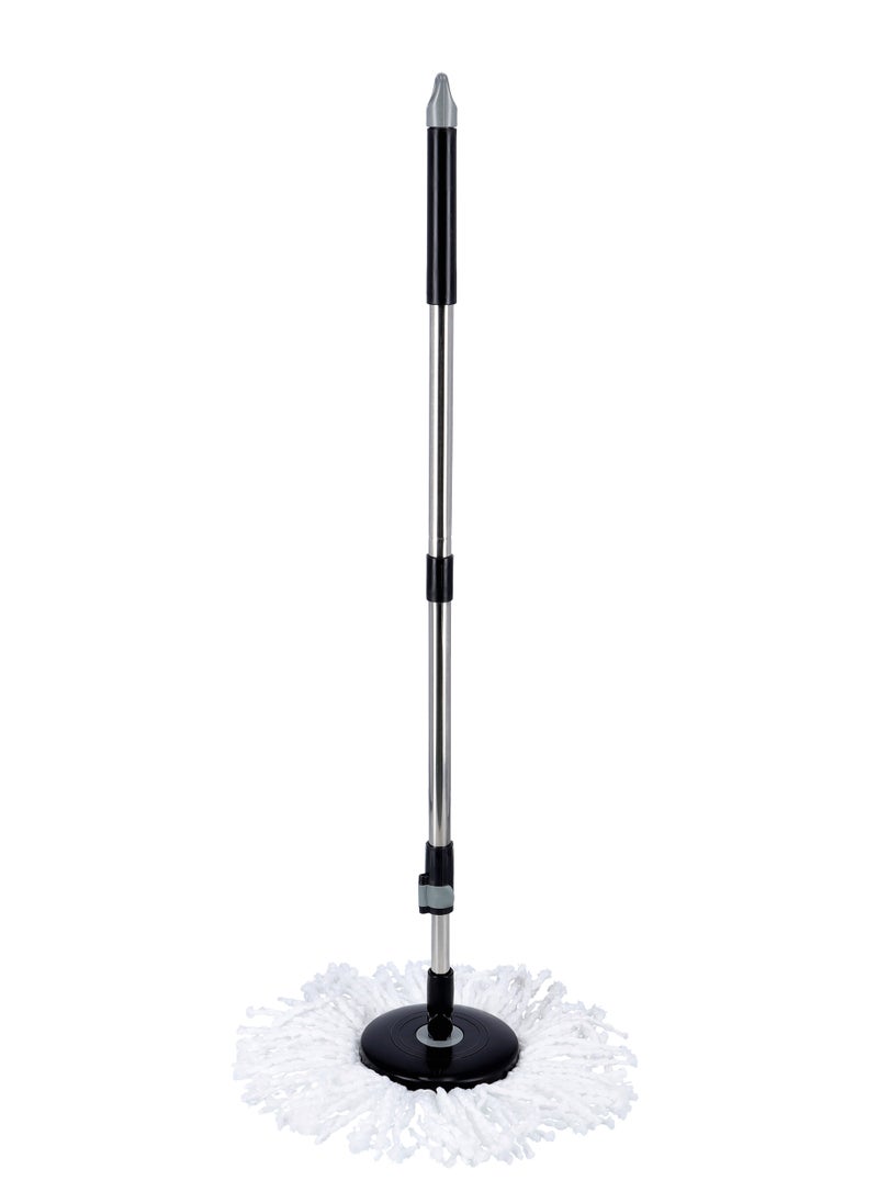 Delcasa Nexon Turkey made Spin Easy Microfiber Mop, Telescopic handle, 13 Liter Capacity DC1967, 25 x 29 x 46 cm
