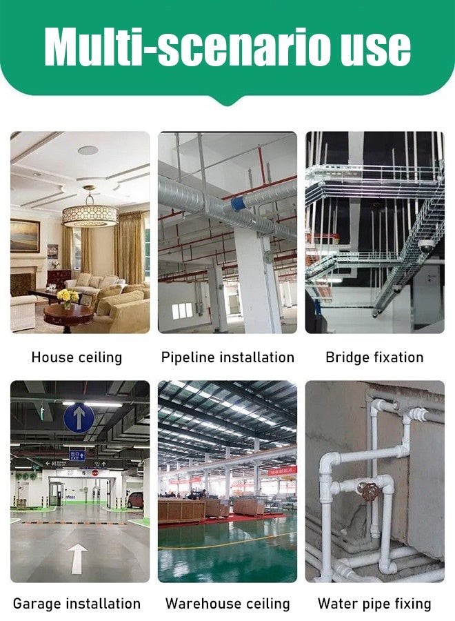 Portable household nail guns, fixing tools, nail guns for use on concrete and steel, pneumatic nail guns for perforating and riveting steel. - Image 3