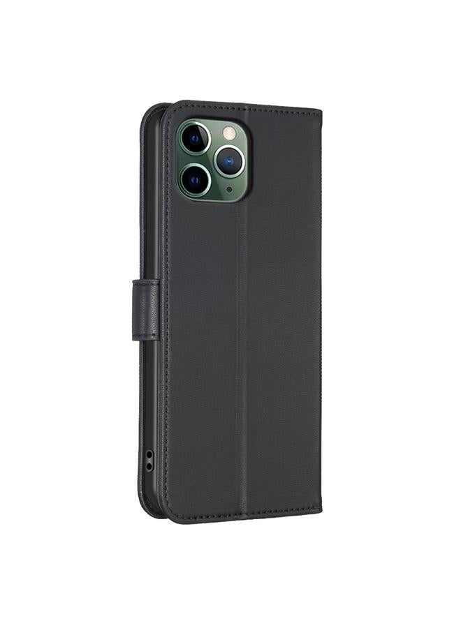 اس-توب جراب لهاتف iPhone 11 Pro مصنوع من الجلد المنقوش بأربع أوراق - Image 3