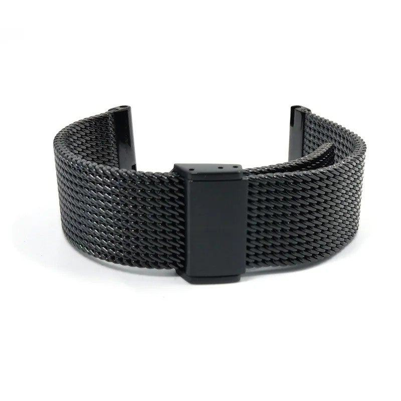 Bluejw Men's Stainless Steel Milanese Loop Watch Band - Quick Release Universal Replacement Bracelet - 18mm 19mm 20mm 21mm 22mm - Image 1