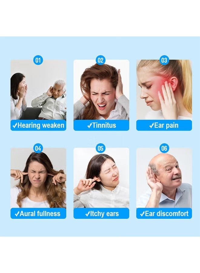 KanyeHB Tinnitus Relief Patches - Ear Patches For Tinnitus - Tinnitus Patch Carsickness Patch All Natural Patch Boost Blood Circulation 24 PCS - Image 2