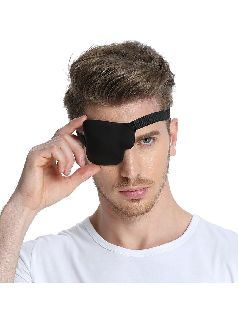Bukela 3D Eye Patch, Comfortable Pirate Eye Mask, Adjustable Amblyopia Lazy Eye Patches, One Eye Cover for after Surgery or Pirate Cosplay, Medical Eyepatch for Adults and Kids (Left Eye)  - Image 5
