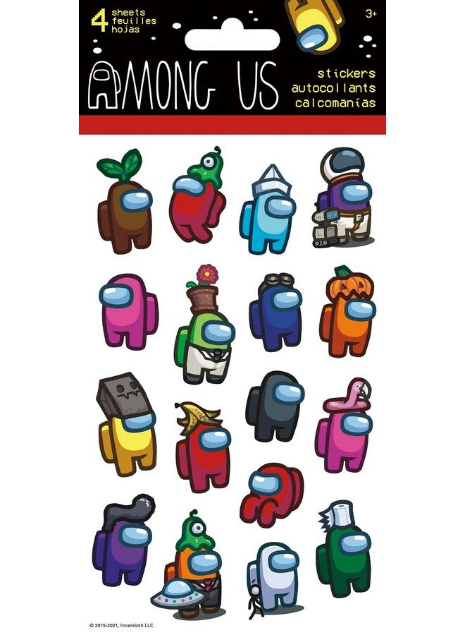 Trends International Among Us - Standard 4 Sheet Stickers