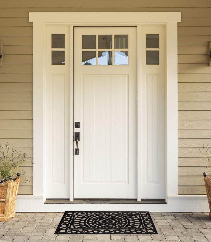 DII Rubber Doormats Collection All Weather, 18x30, Sun Scroll - Image 4
