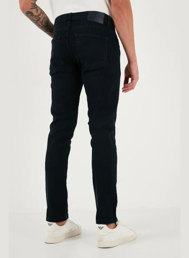 Buratti  Buratti Cotton Normal Waist Regular Fit Straight Leg Jeans Men's JEANS 2211C05PARMA for Men | Best Price UAE