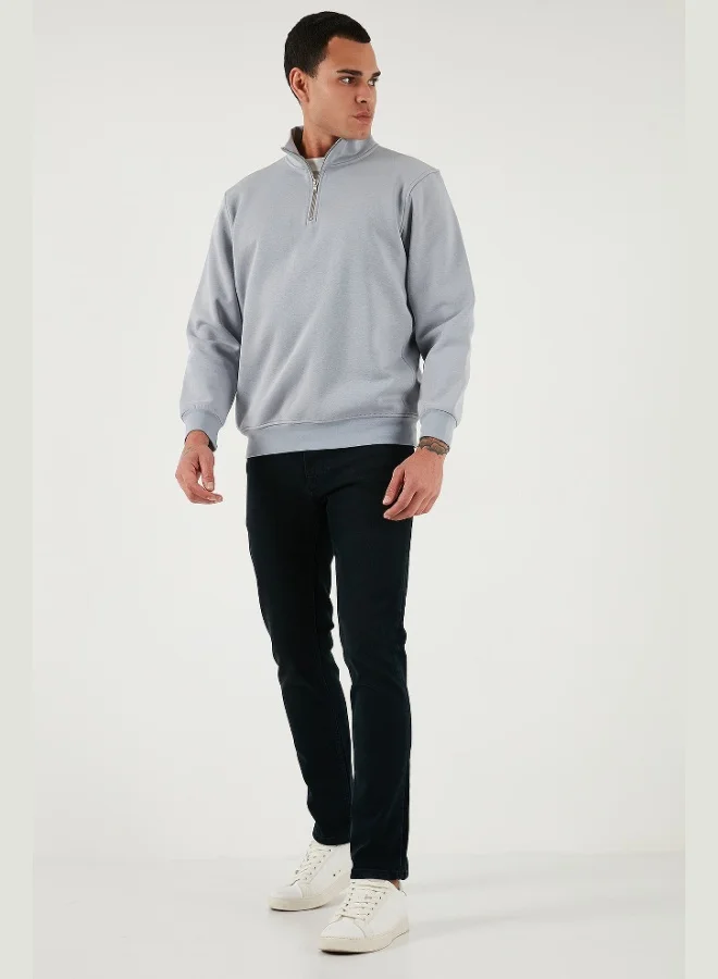 بوراتي جينز بوراتي قطن خصر عادي قصة مستقيمة للرجال