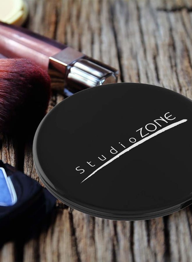 StudioZONE BEST COMPACT MIRROR - 10X MAGNIFYING MakeUp Mirror - Perfect for Purses - Travel - 2-sided with 10X Magnifying Mirror and 1x Mirror - ClassZ Compact Mirror - Image 2