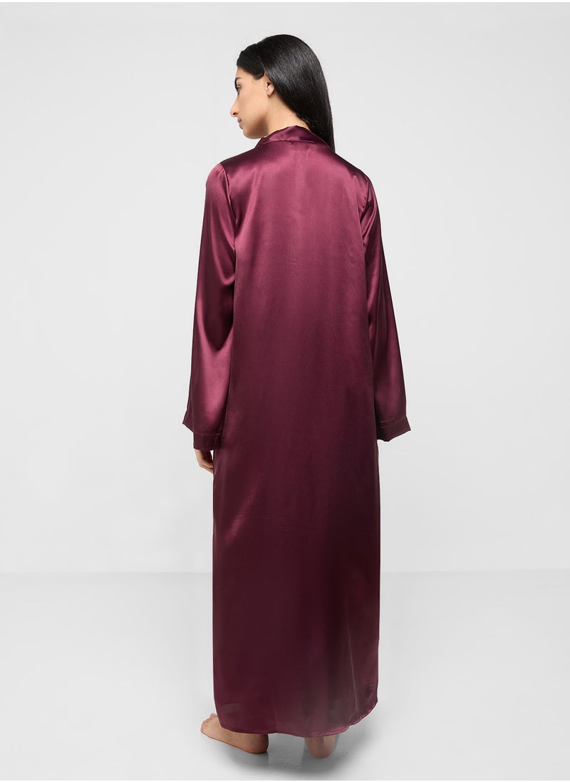 ELLA - Night Slip Dress With Robe - Image 1