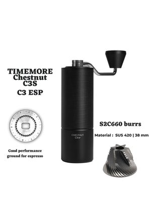 TIMEMORE Chestnut C3 ESP Manual Coffee Grinder - pzsku/ZF00F4955AD9A8FD64B19Z/45/_/1707548003/2131e551-bdd7-4adb-bff2-730583345cb0