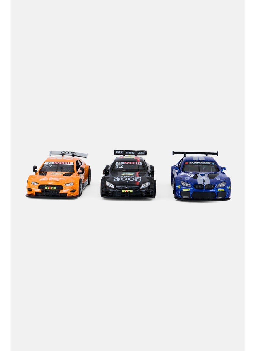 Ton O' Fun 3 Pack Metal Speed Zone Racing Car Series, Multicolor  - Image 3