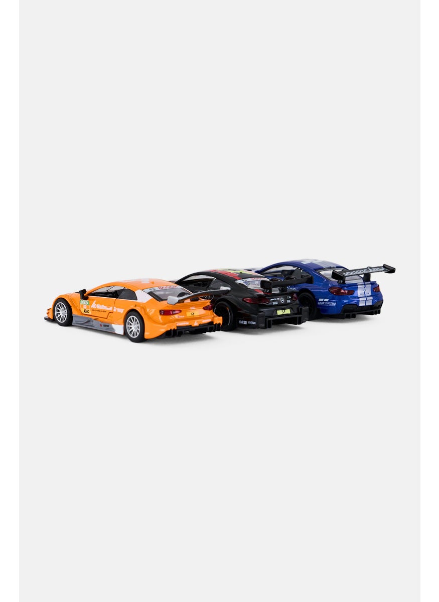 Ton O' Fun 3 Pack Metal Speed Zone Racing Car Series, Multicolor  - Image 4