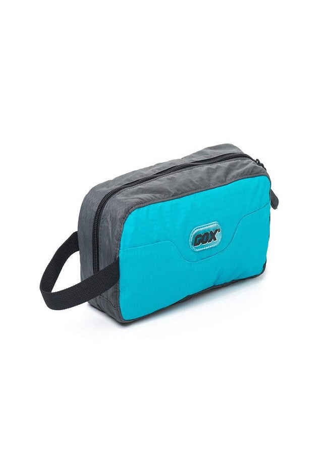 GOX Travel Toiletry Bag,Dopp Kit Case,Ultra-Light Cosmetics Bag Makeup Organizer (Turquoise) - Image 1