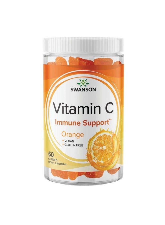 SWANSON Vitamin C Gummies Orange 125 Mg 60 Gummies - Image 2