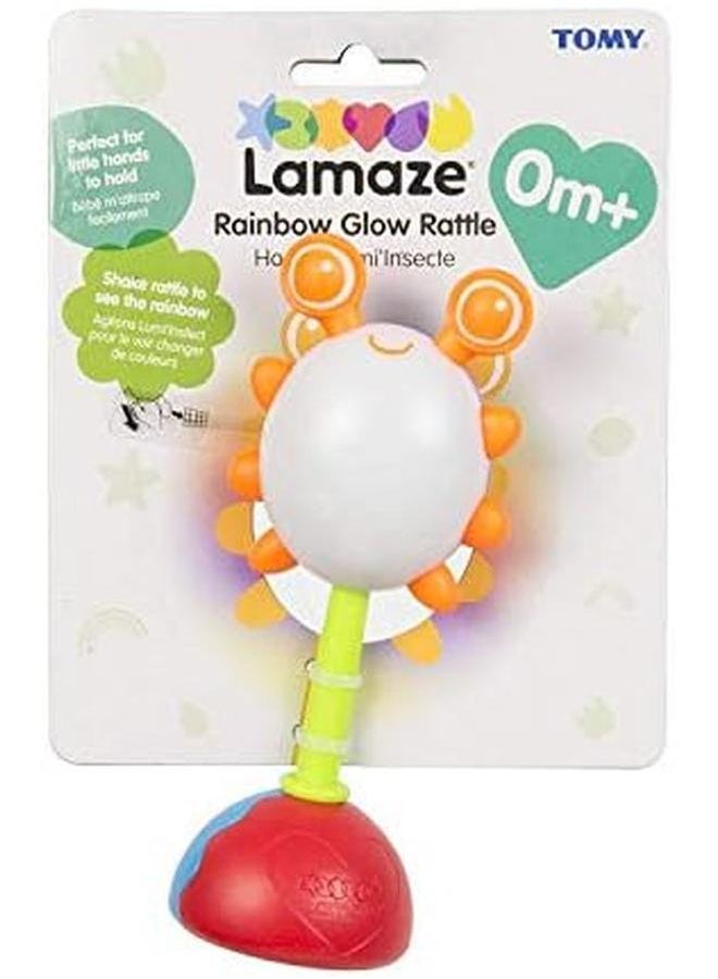 Lamaze Tomy Rainbow Glow Rattle Toy For Kids L27630 - Image 3