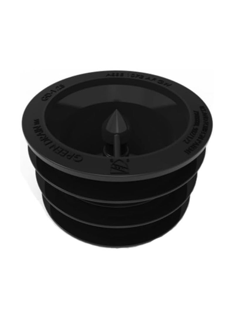 G Green Drain سدادة مانعة للتسرب (بدون ماء) للمصارف "Green Drain"، مقاس 1.25 بوصة - Image 1