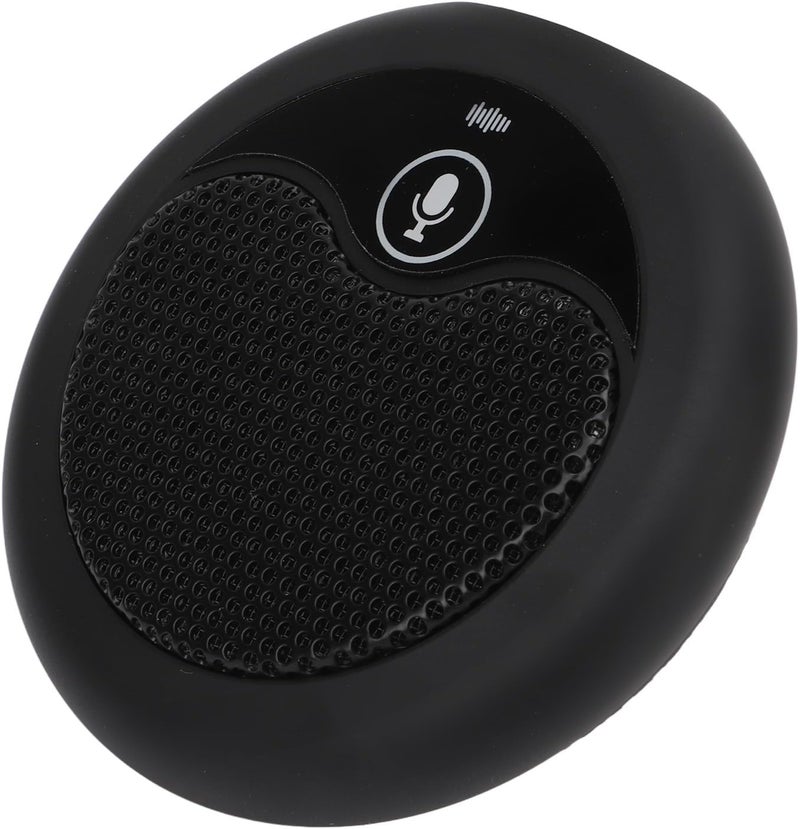 Omnidirectional USB Conference Microphone, Computer Microphone with 5m Pick Up Range, Noise Reduction Mute, Type C Plug and Play for Video Meeting, Online Lecture, Live Broa - Image 3