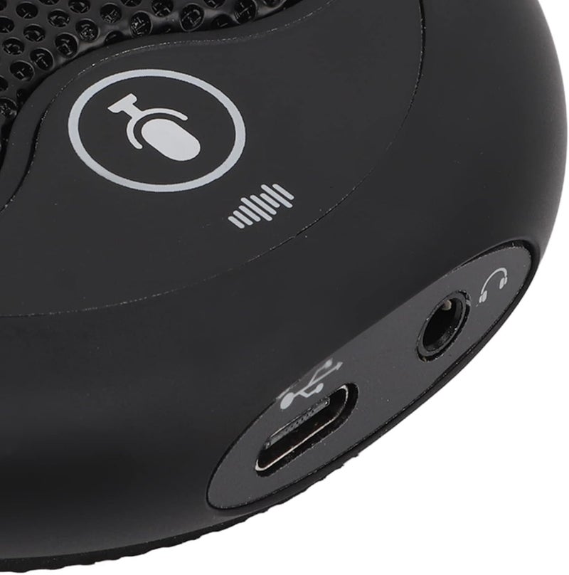 Omnidirectional USB Conference Microphone, Computer Microphone with 5m Pick Up Range, Noise Reduction Mute, Type C Plug and Play for Video Meeting, Online Lecture, Live Broa - Image 2