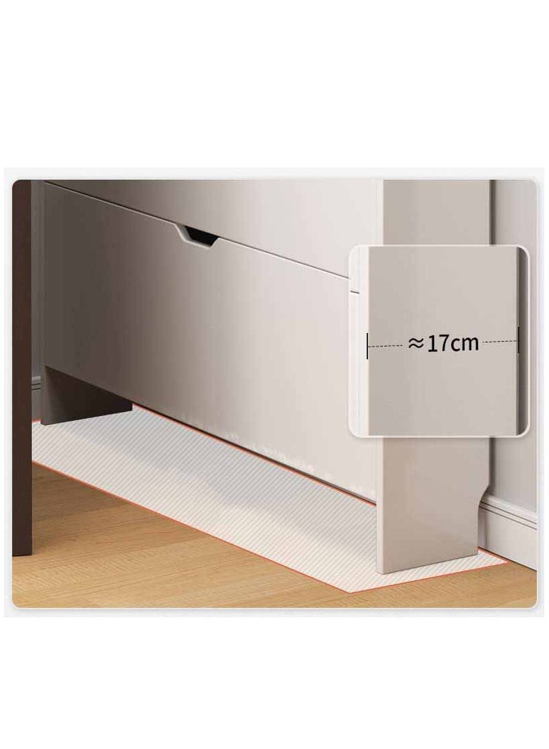 LEDIN Tipper shoe cabinet ultra-thin home narrow door indoor good-looking bedroom against the wall dustproof dormitory simple shoe cabinet (with drawer 100 * 17 * 125) - Image 5