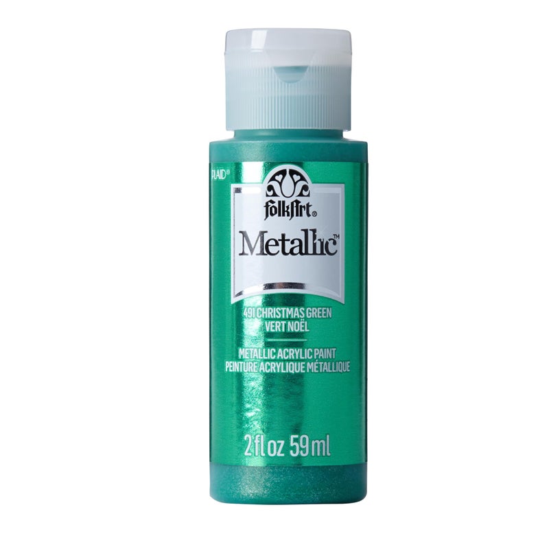 FolkArt K491 Acrylic Paint 2 Fl Oz Pack of 1 Green