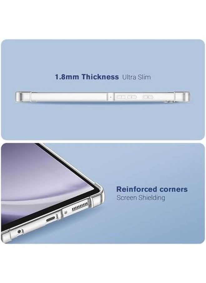 Procases - Clear Case For Galaxy Tab A9 8.7 Inch 2023 Slim Light Transparent Cover For Tab A9 8.7" Sm X110 X115 X117 Crystal Clear - Image 1