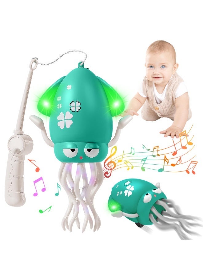 Kibee Dancing Squid Baby Toy(Green) - Image 1