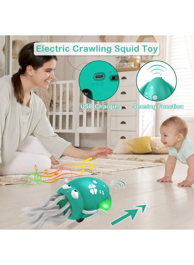 Kibee Dancing Squid Baby Toy(Green) - Image 4
