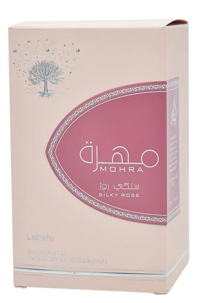 Lattafa Mohra Eau de Parfum Silky Rose from Mohra Collection for Women by Lattafa, 100 ml  - Image 2