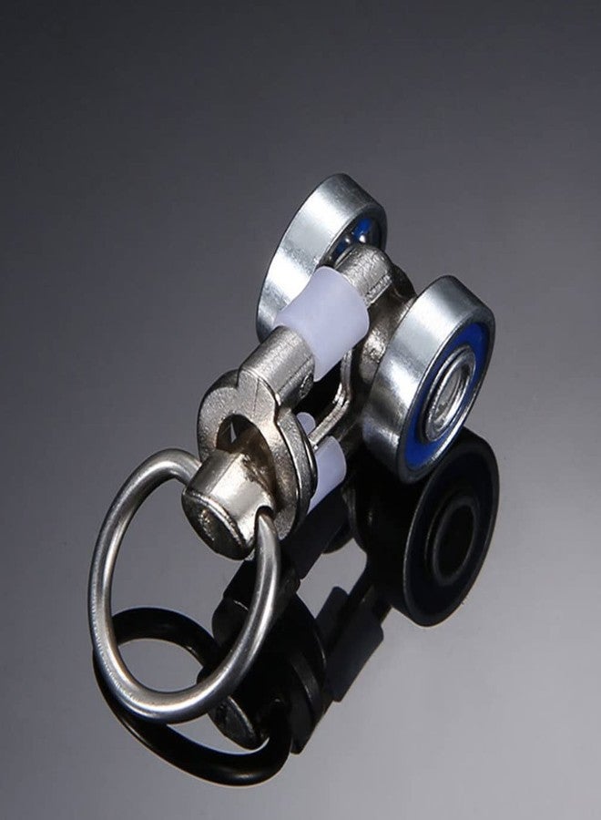 Artibetter 5Pcs Metal Curtain Sliding Wheels Curtain Pulley Hooks Smooth Gliders for Tracks Home Accessories for Easy Installation - Image 3