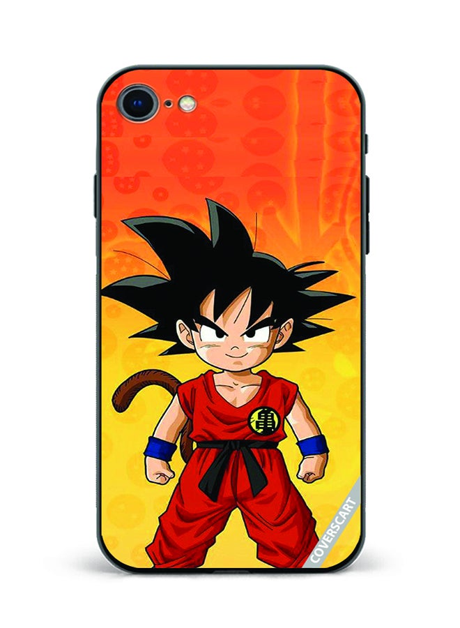 COVERSCART Protective Case Cover For Apple iPhone 7 Goku Cartoon Design Multicolour