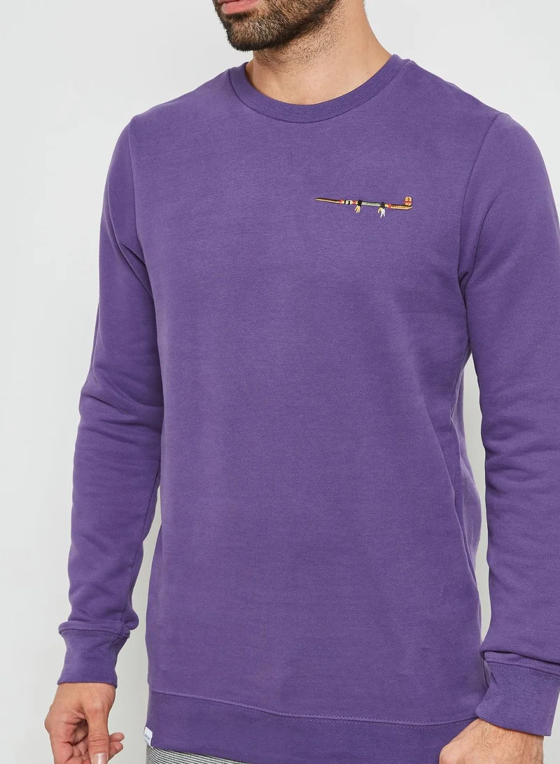 Anerkjendt Sverre Crew Neck Sweatshirt