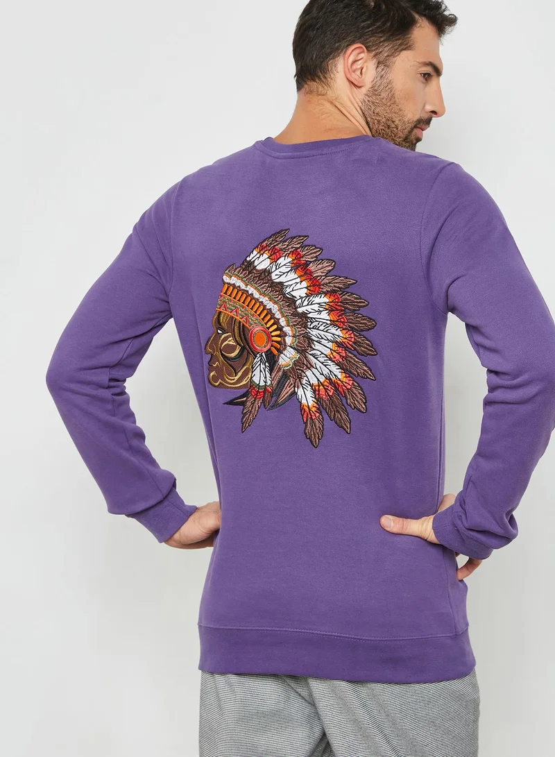 Anerkjendt Sverre Crew Neck Sweatshirt
