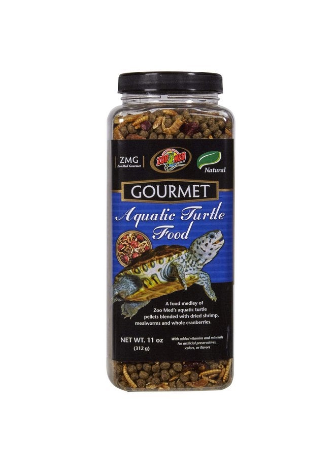 زوو ميد طعام السلاحف المائية من Zoo Med Gourmet، 11 أونصة - Image 1