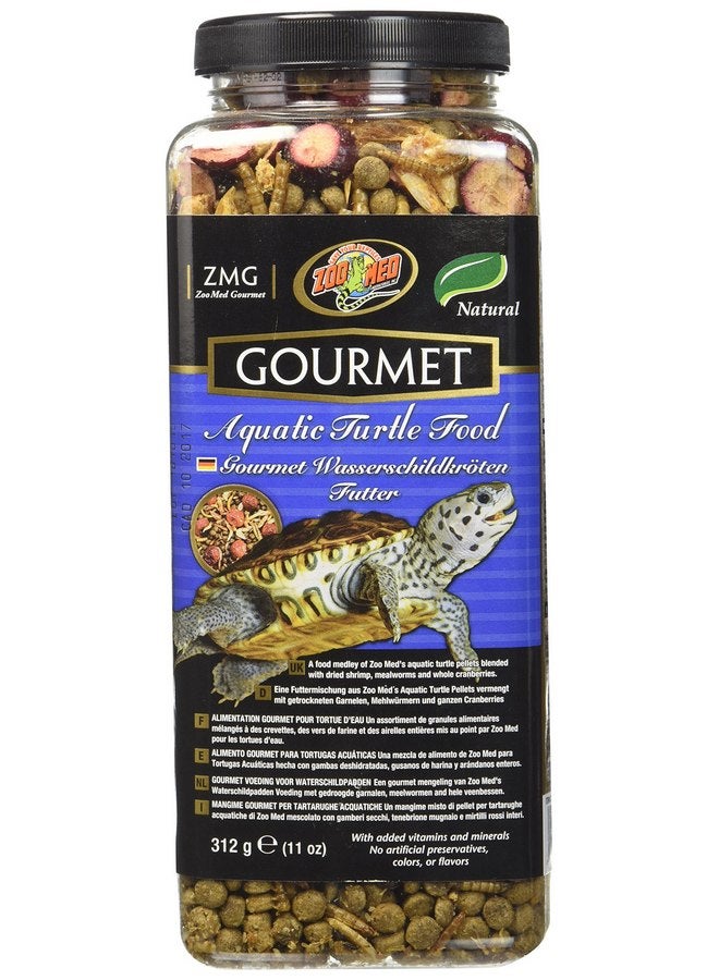 زوو ميد طعام السلاحف المائية من Zoo Med Gourmet، 11 أونصة - Image 2